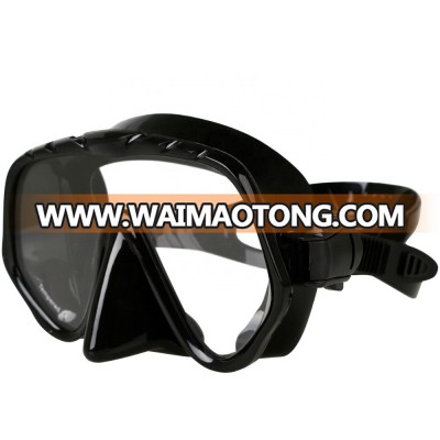 Wide View Underwater Single Lens liquid Silicone Frameless Diving Mask