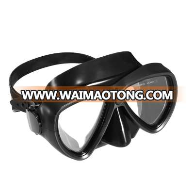 Wholesale water Sports Tempered Glass Silicone Snorkeling Diving Mask